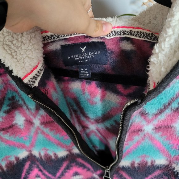 Zip up boho hoodie - Picture 3 of 4